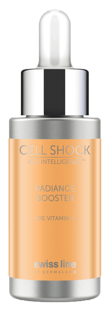 Booster dưỡng trắng da Swissline Cell Shock Radiance Booster Vitamin C 10%