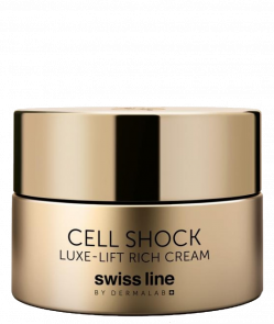 Kem nâng cơ & chống lão hóa toàn diện cho da thường, khô Swissline Cell Shock Luxe-Lift Rich Cream
