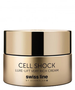 Kem nâng cơ & chống lão hóa toàn diện cho da khô, rất khô Swissline Cell Shock Luxe-Lift Very Rich Cream