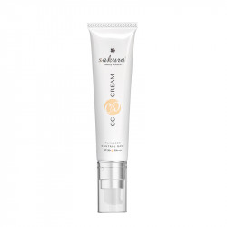 Kem trang điểm, chống nắng đa năng Sakura CC Cream Flawless Control Base SPF50+ PA++++