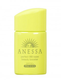 Kem trang điểm chống nắng Anessa Perfect BB Base Beauty Booster Natural SPF 50+ PA++++ tông tự nhiên