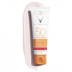 Kem chống nắng ngăn ngừa lão hóa da Vichy Capital Soleil Anti-Ageing 3-In-1 SPF 50