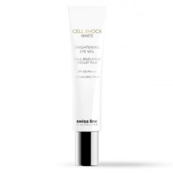 Sữa dưỡng chống nắng cho mắt Swissline Cell Shock White Brightening Eye Veil SPF 50+++