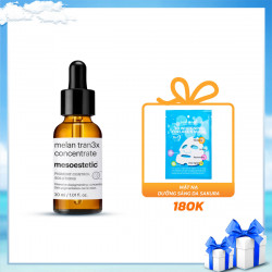 Serum hỗ trợ giảm nám chuyên sâu Mesoestetic Melan Tran3x Concentrate
