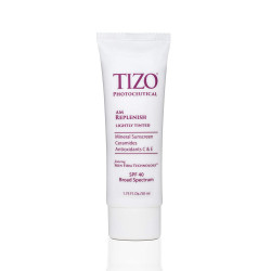Kem chống nắng vật lý TIZO® AM Replenish Lightly Tinted SPF 40