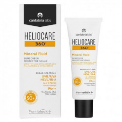 Kem chống nắng Heliocare 360 Mineral Tolerance Fluid SPF 50 PA++++