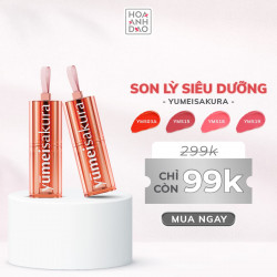 Son Lì Yumeisakura Matte Revolution YMS18 Milky Orange - Cam Sữa