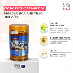 Viên Uống Hỗ Trợ Nội Tiết Tố Nữ Costar Evening Primrose Oil