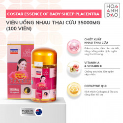 Viên uống hỗ trợ trắng da Costar Essence of Baby Sheep Placenta