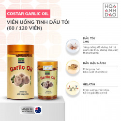 Viên Uống Tinh Dầu Tỏi Costar Garlic Oil