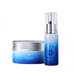 Bộ sản phẩm giảm nám Sakura Transforming Serum & Cream