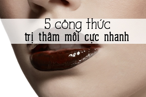 5 bí quyết tự nhiên trị môi thâm tại nhà hiệu quả