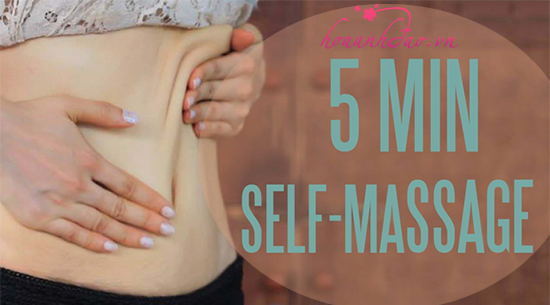 3 bước massage giảm mỡ bụng nhanh nhất