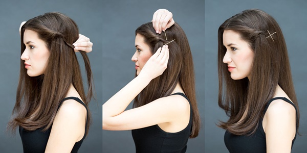 8 kiểu tóc 10 giây cực xinh bạn không nên bỏ lỡ