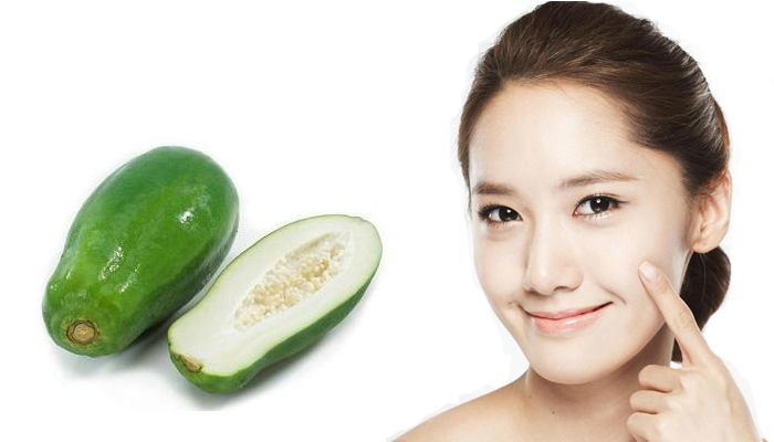 Với các thực phẩm màu xanh sẽ giúp chị em trị tàn nhang nhanh chóng.