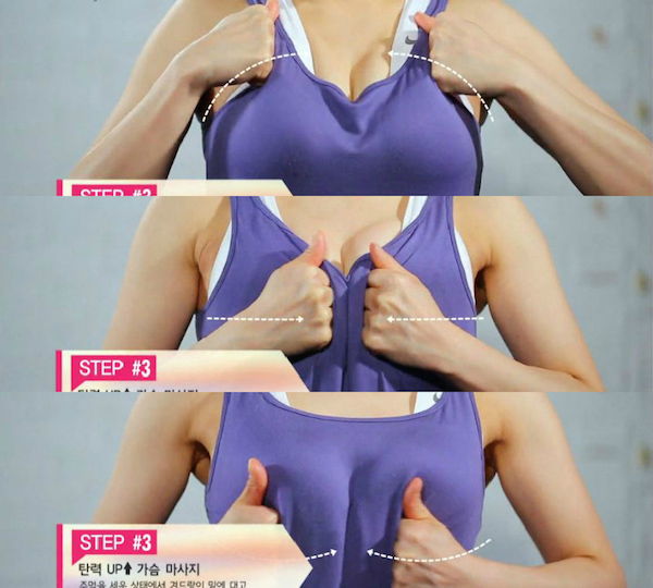 2 cách massage cực đơn giản để tăng vòng 1 gấp đôi