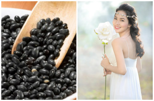 Làm đẹp bằng đậu đen cho da trắng, dáng xinh thật đơn giản