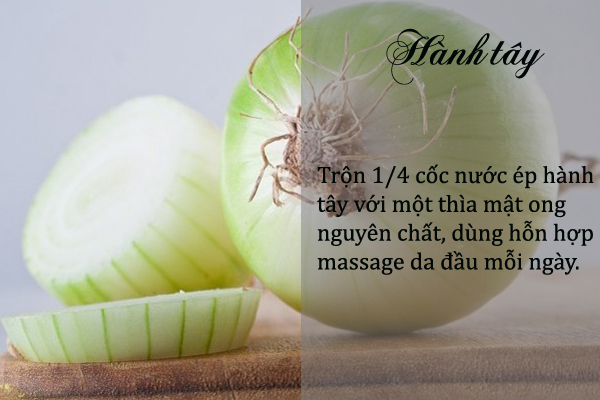 Những cách trị rụng tóc với các nguyên liệu quen thuộc