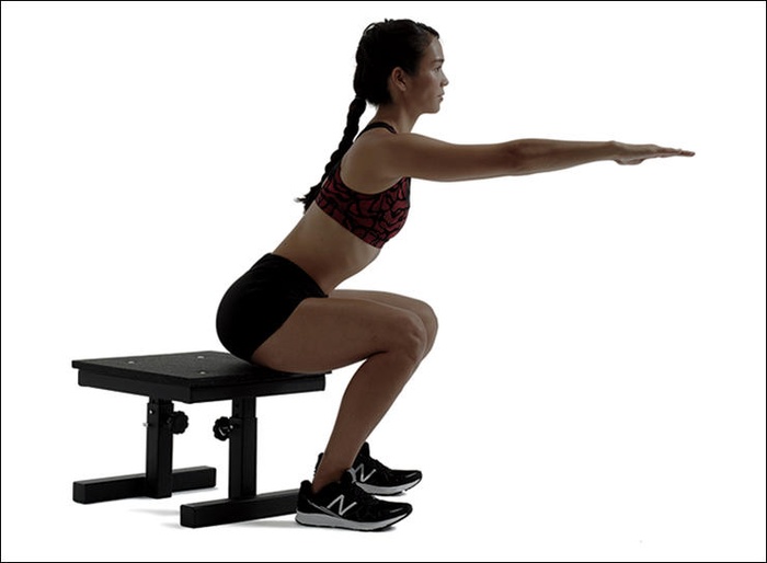 Tám kiểu tập squat ’chuẩn’ để giảm cân, nâng dáng