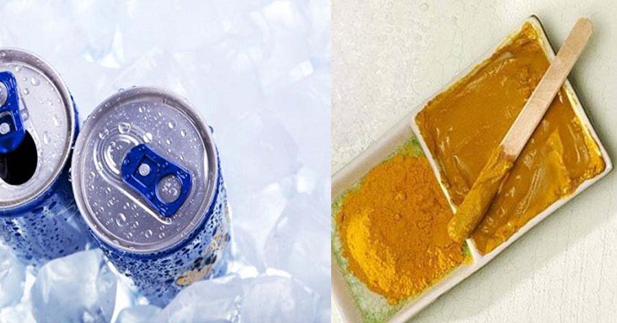 Massage với nước soda, vùng da dưới cánh tay thâm sạm trở nên trắng mịn bất ngờ