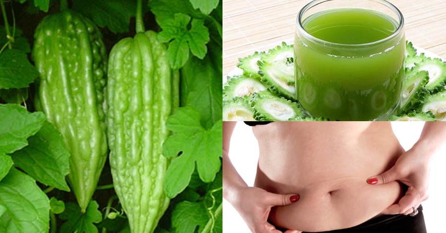 Xuống ngay 2cm mỡ bụng chỉ sau 8 tiếng bằng cách uống nước mướp đắng