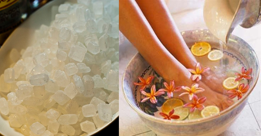 Dùng chanh và phèn chua theo cách này, hôi chân nặng đến đâu cũng bị đánh bay tận gốc