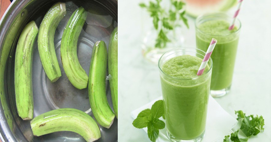 Giật mình đầu tuần 50kg cuối tuần 45kg nhờ làm đông chuối xanh xay nhuyễn