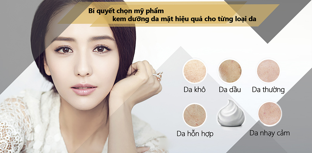Bí quyết chọn kem dưỡng ẩm da mặt theo từng loại da
