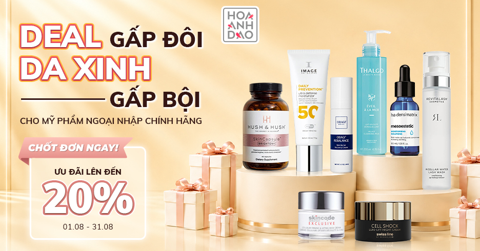 DEAL GẤP ĐÔI - DA XINH GẤP BỘI