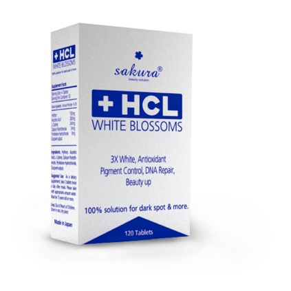 viên uống giảm nám Sakura HCL White Blossoms