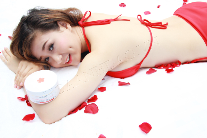 các làm trắng da của hot girl pinky