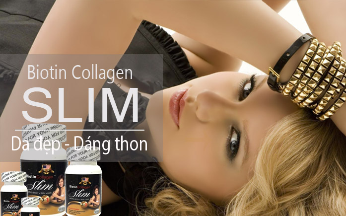 Viên uống giảm cân Biotin Collagen Slim