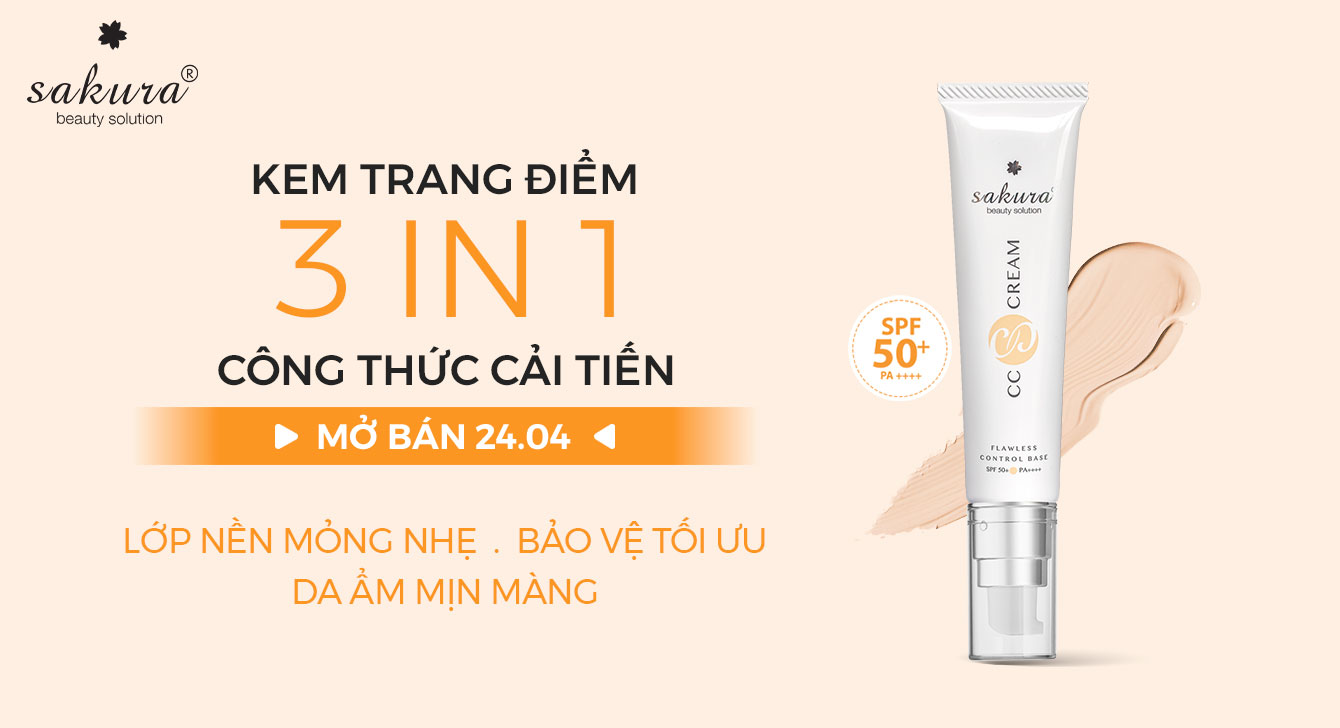 Kem trang điểm Sakura CC Cream
