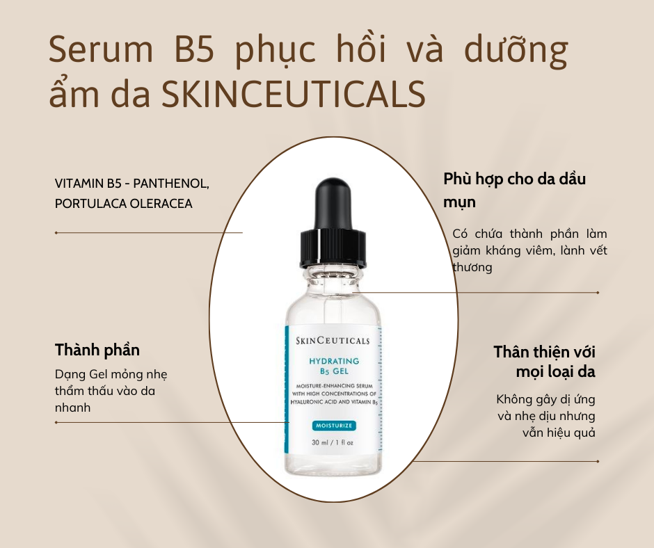 Serum B5 phục hồi và dưỡng ẩm da SKINCEUTICALS