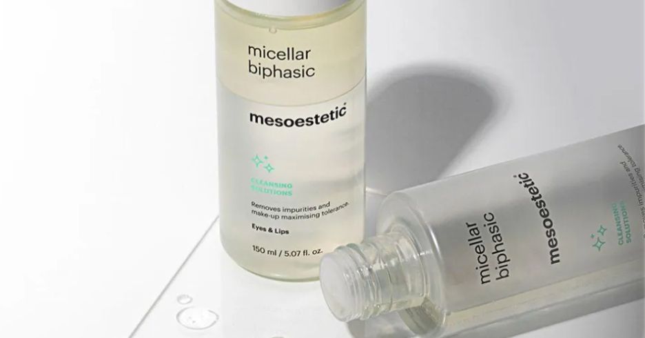 Tẩy trang cho mắt và môi Mesoestetic Micellar Biphasic