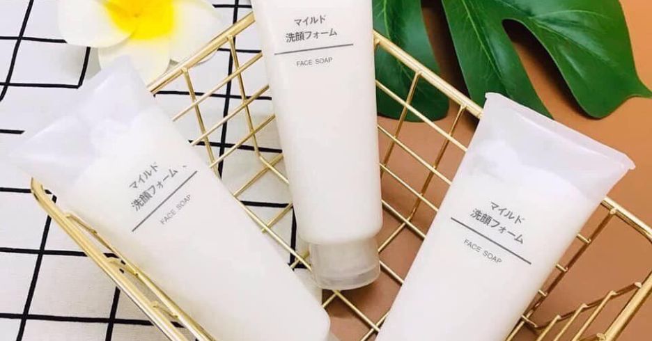 Sữa rửa mặt Muji Face Soap 