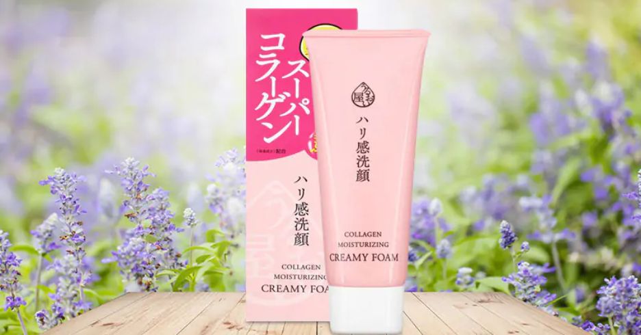 Sữa rửa mặt của Nhật Naris Collagen Moisturizing Creamy Foam