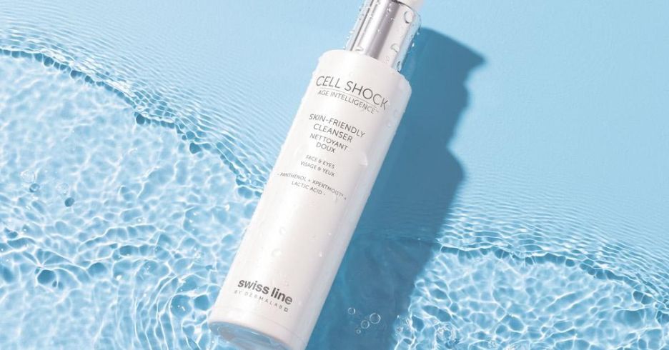 Sữa rửa mặt sạch sâu & êm dịu Swissline Cell Shock Age Intelligence Skin-Refining Foam Cleanser