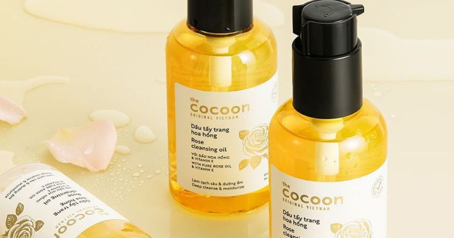 Dầu tẩy trang hoa hồng Cocoon Rose Cleansing Oil